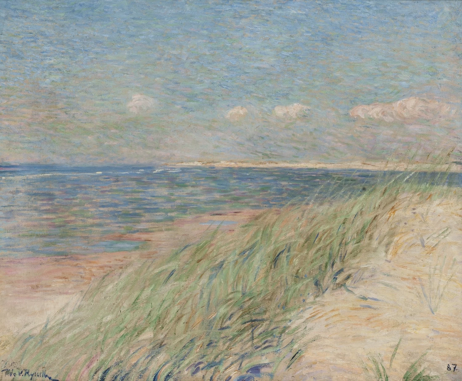 Le dune di Zwin, Knokke, 1887